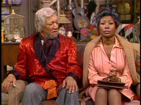 Sanford And Son Redd Foxx And Lynne Hamilton As Fred Sanford And Donna