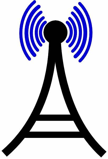 Tower Cell Phone Clipart Broadcasting Radio Clip