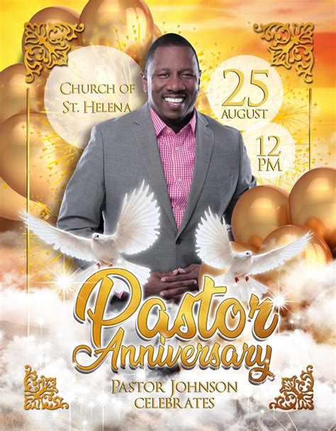 Pastor Anniversary Flyer Free Template Of Church Anniversary Wallpaper