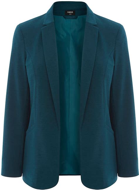 Womens Dark Teal Jacket From Oasis £40 At Teal