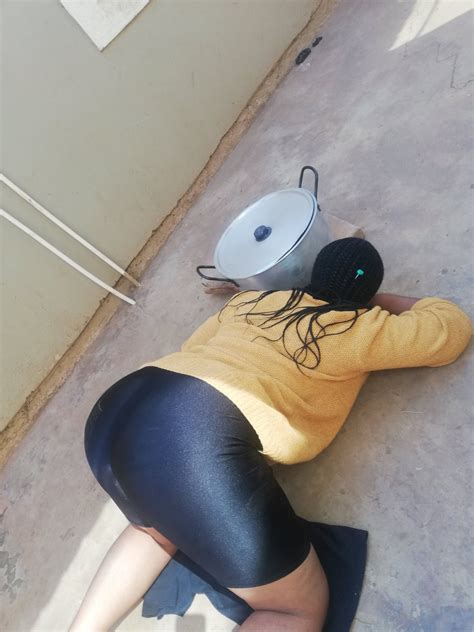 South African Women Show Off Their Assets As They Take Part In Viral Vuthela Challenge Photos