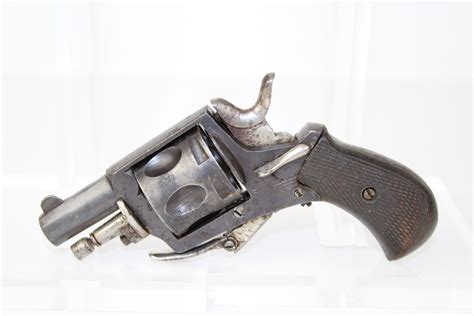 Belgian Folding Trigger Revolver Candr Antique 001 Ancestry Guns
