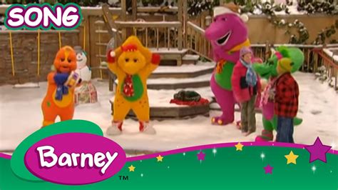 Barney We Wish You A Merry Christmas Song Youtube