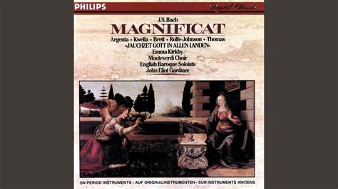 Js Bach Magnificat In D Major Bwv 243 11 Sicut Locutus Est Youtube