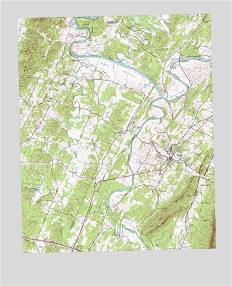 Benton Tn Topographic Map Topoquest