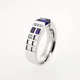 Pictures of Doctor Who Tardis Engagement Ring