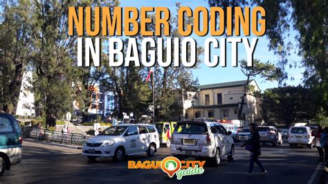 Number Coding Scheme In Baguio City Baguio City Guide