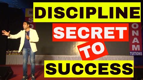 The great nations of the world attained greatness by subjecting themselves to the most rigorous discipline. Importance Of Discipline In Life In Hindi - YouTube