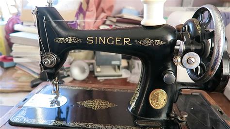 Using A Vintage Singer Sewing Machine For The 1st Time YouTube