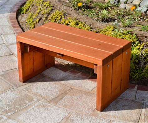 20 Small Outdoor Wood Bench