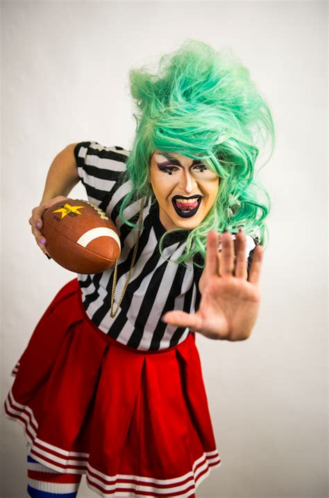 Pin On Football Drag Queen