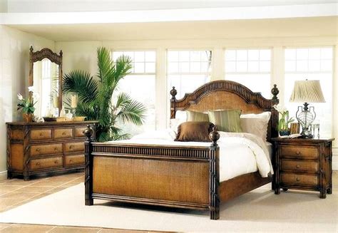 Rattan furniture for bedroom has many things beside of just uniquely refreshing value. Dark Simple Rattan Bedroom Set : Furniture Ideas ...