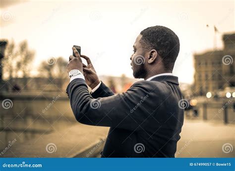 Man Taking A Picture Stock Image Image Of Portrait Memories 67499057