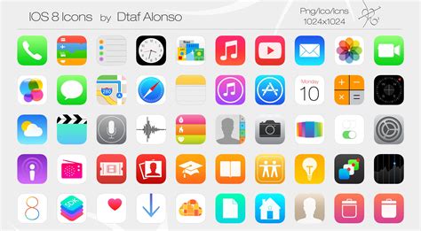 To export, select all needed icons from the icons page and go to the bottom right corner of the application, and export. iOS 8 Icons by dtafalonso.deviantart.com on @DeviantArt ...