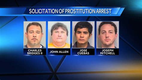 Tuscaloosa Prostitution Sting