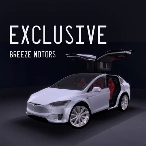 Sims 4 Cars Breeze Motors — The Sims 4 New Arriving 2017 Tesla Model