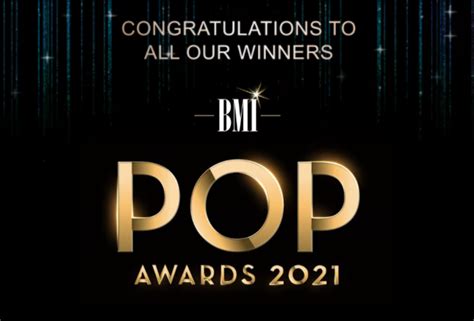 Bmi Announces Winners Of Pop Awards Music Connection Magazine