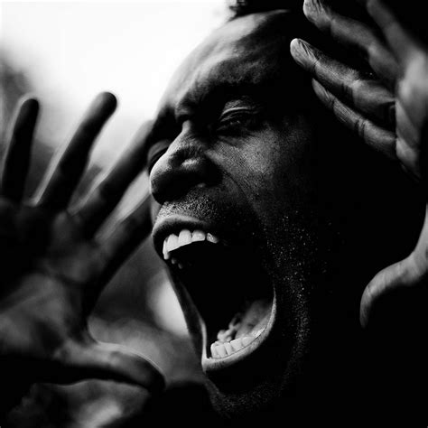 Anger Photography Black White Art Vintage Portraits
