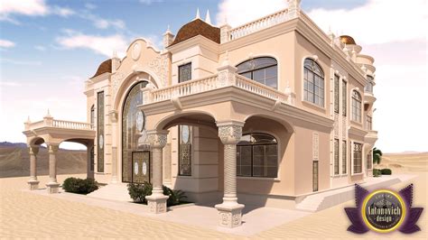 Luxury Arabic Villa Exterior From Antonovich Design By Luxury