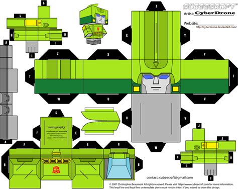 My Custom Cubeecraft Papercraft Cutout Template Of Springer From The
