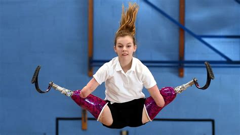 Girl Who Lost Limbs To Meningitis Wins Category In National Trampoline