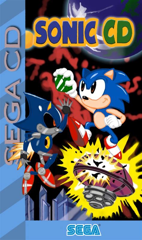 Sonic Cd Us Box Art Remake By Gavintron2002 On Itaku