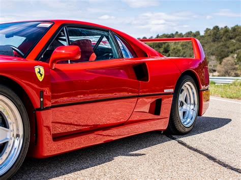 Gorgeous Ferrari F40 Coming Up For Auction Was Once Owned By F1 Legend