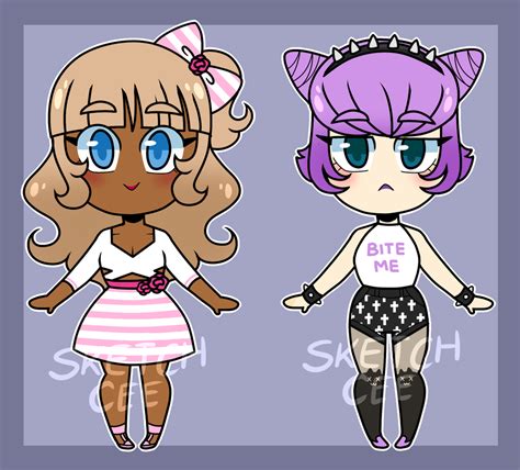 Adoptables Closed By Sketchcee On Deviantart