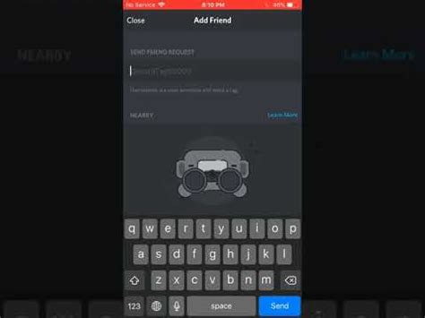 You can also add someone on discord if you've been in a chat with them before. How to add friends on discord (mobile) ? - YouTube