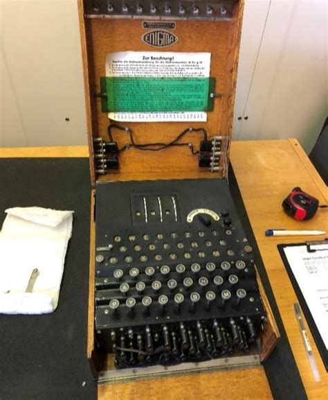 Raf Museum On Twitter Ootd A Ww2 German Enigma Encoding Machine Under