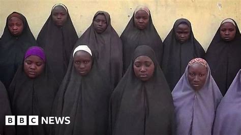 Nigeria Chibok Girls Shown Alive In Boko Haram Video Bbc News