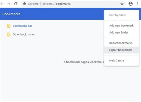 Exporting Bookmarks From Microsoft Edge