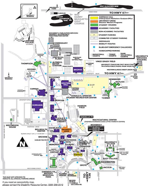 Campus Map Web Version About Western Western Illinois University