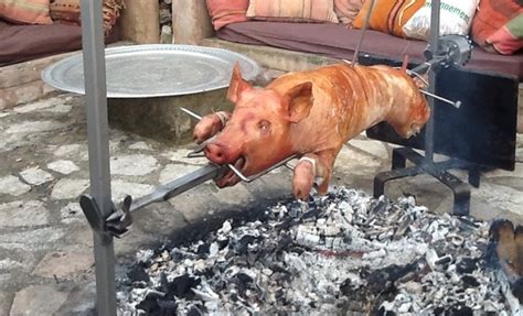 Hog Roast And Barbecue Catering Company In France Red Radish