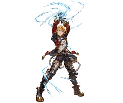 Safebooru 1boy Armor Arms Up Blonde Hair Blue Eyes Boots Chain