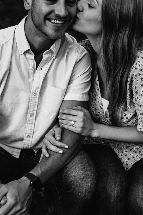 Engagement Style Black And White Couples House Photography Engagement Style