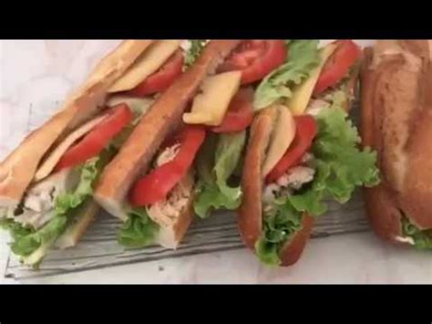 Sandwich au blanc de poulet -