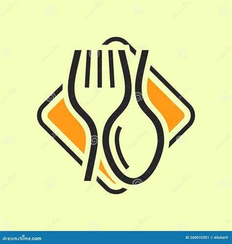 Catering Food Service Sign Stock Vector Illustration Of Logo 260010351