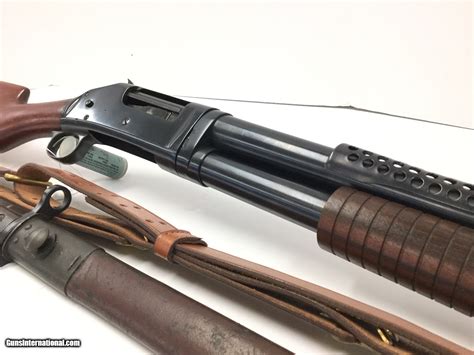Stunning Winchester 1897 Trench Gun Wbayonet Sling