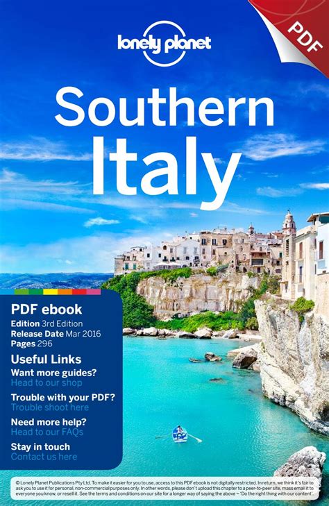 Lonely Planet Southern Italy 2016