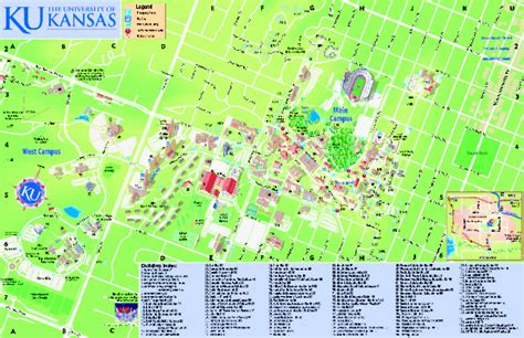 Wichita State University Campus Map Pdf Printable Map