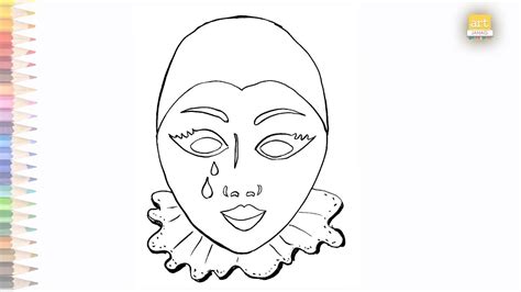 Maschere Del Carnevale Di Venezia How To Draw Carnival Mask Mask