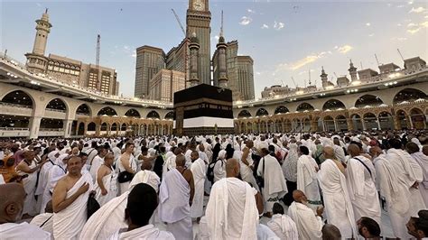 More Than 1 Million Pilgrims Arrive In Saudi Arabia For Hajj