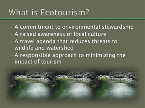 Ppt What Is Ecotourism Powerpoint Presentation Free Download Id