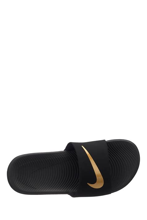 Buy Nike Blackgold Kawa Junioryouth Sliders From The Next Uk Online Shop
