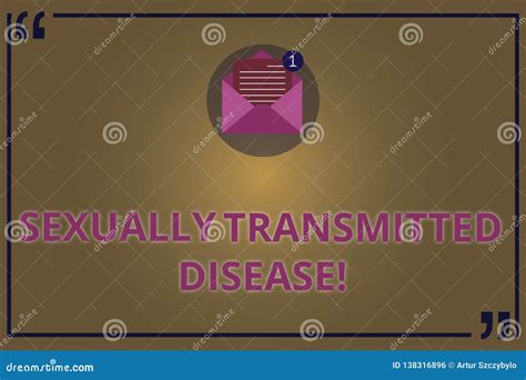 Writing Note Showing Sexually Transmitted Disease Business Photo Showcasing Diseases Spread By
