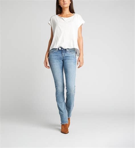 Tuesday Low Rise Slim Bootcut Jeans Silver Jeans Us