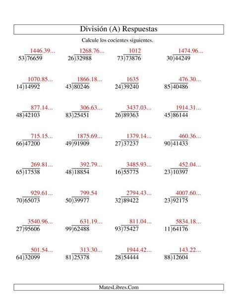 Ejemplos De Divisiones Con Decimales En El Dividendo Trimapa