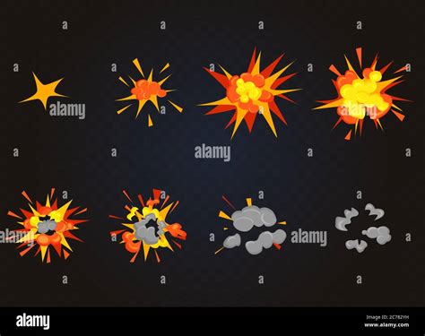 Cartoon Explosion Hi Res Stock Photography And Images Alamy