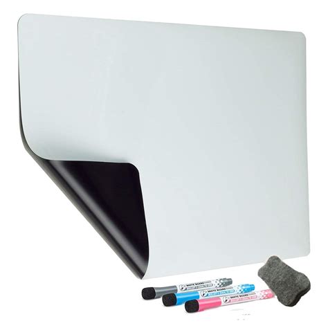 Magnetic Dry Erase Board For Refrigerator 18 X 12 Dry Erase Board
